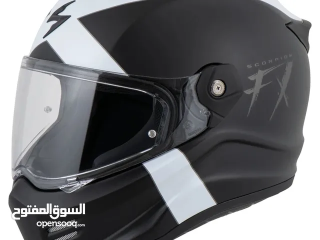 خوذة Scorpion Covert FX Gallus اصلية جديدة بكرتونتها مع كامل اغراضها مقاس X-Large