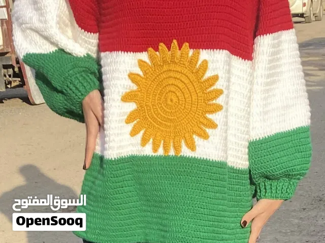 بلوزة علم كوردي شغل أيد