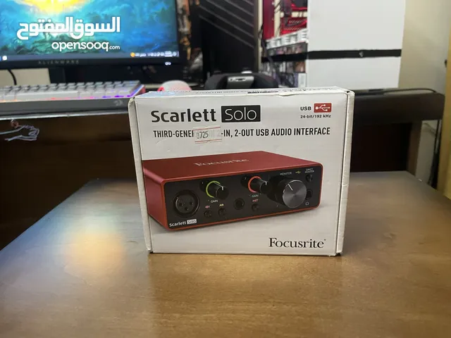 Scarlett solo - focusrite للبيع
