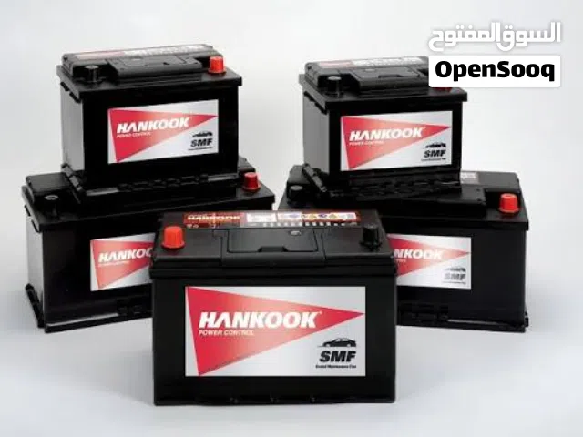بطارية هانكوك hankook اصلي إستعمال شهر