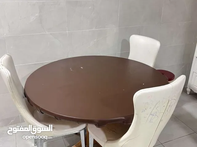 Wood table and 3 chair