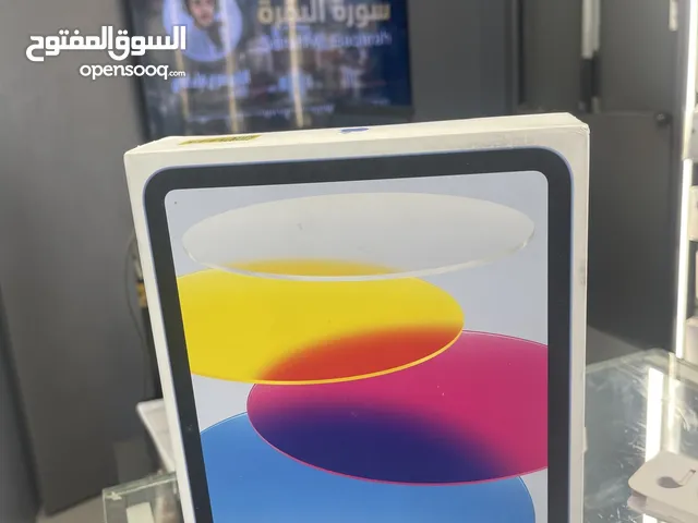 Ipad 10 64gb new no active ايباد 10 64جيجا جديد كفاله 3 سنوات