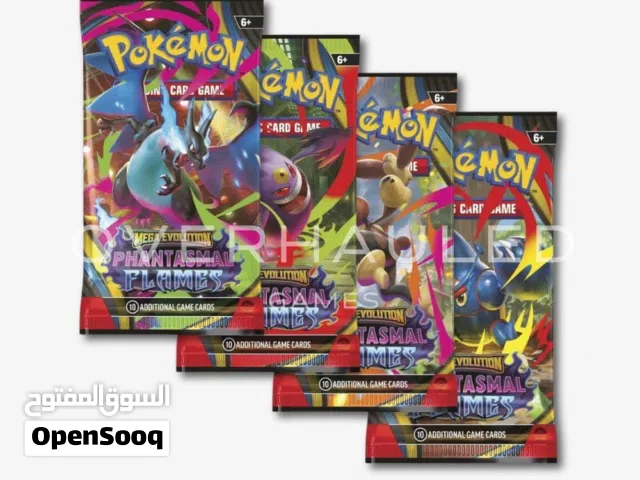 6 Phantasmal Flames booster packs Pokemon