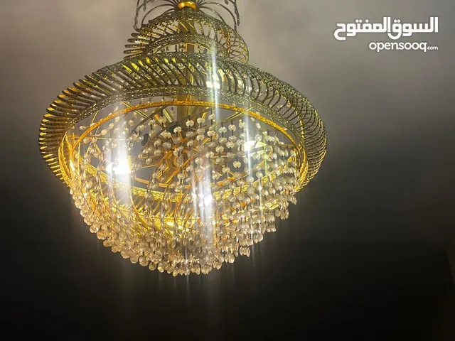 ثرية مصري لون ذهبي بلور فاخر بحالة ممتازة (مستعملة)