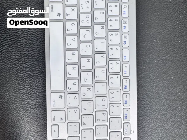 Wireless Bluetooth Keyboard – Arabic & English Layout – Compact & Portable