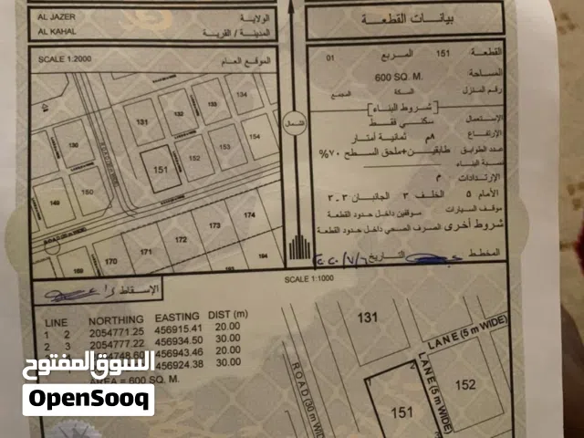 Residential Land for Sale in Al Wustaa Al Jazur