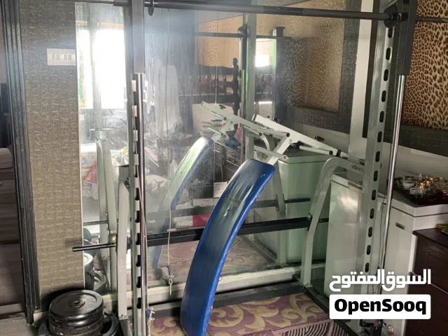 جهاز سميث مع بار كبير وأوزان ودمبلز