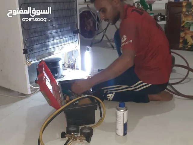 فني تبريد وتكييف مصري ابحث عن عمل داخل المملكه