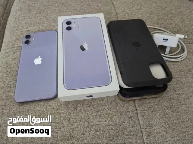للبيع هاتف أيفون 11 سعة 128 بنفسجي iphone 11 128GB purple