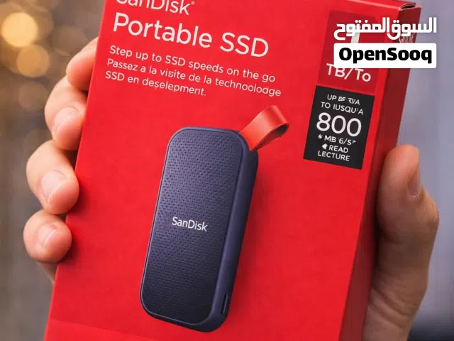 هاردسك 1تيره  SanDisk 1TB Portable External SSD