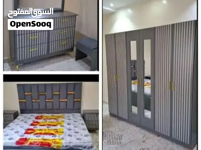 غرف نوم نفرين وغرف اطفال جديده وجاهزه للتركيب