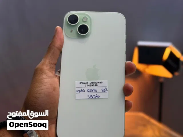 iPhone 15 Plus 256 GB Good working device - Green