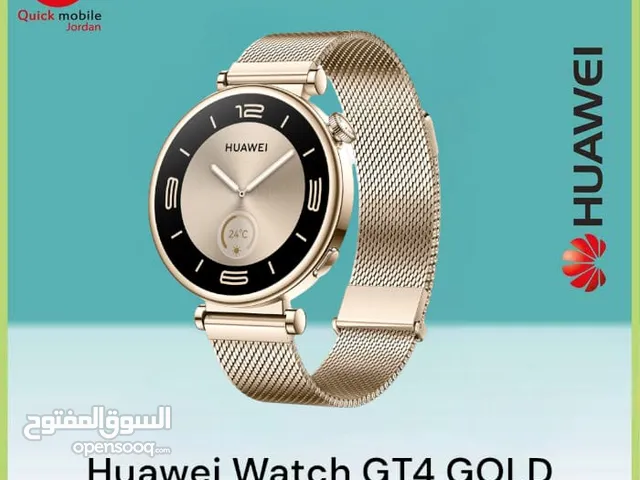 HUAWEI WATCH GT4 GOLD NEW /// ساعة هواوي جي تي 4 لون ذهبي الجديد