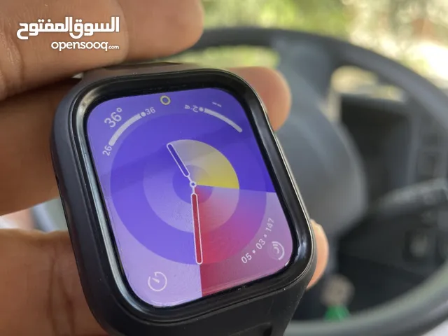 ساعة ابل واتش نضيفة جدا  apple watch series 7 45mm