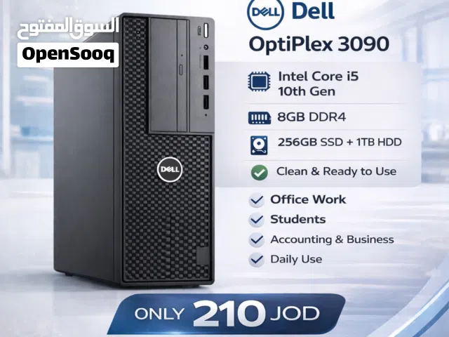 15 Desktop Computers  Dell / HP / Lenovo  i5 & i3  SSD + HDD  Ready for Office Use
