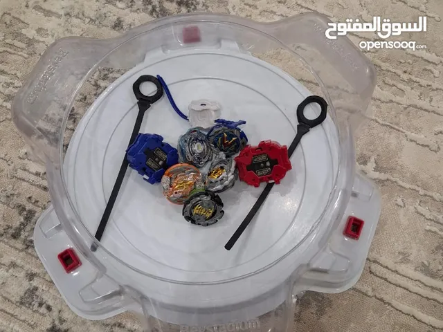 5 بلابل أصلية و حلبة أصلية مع 3 أجهزة أطلاق جميعهم من تكارا تومي