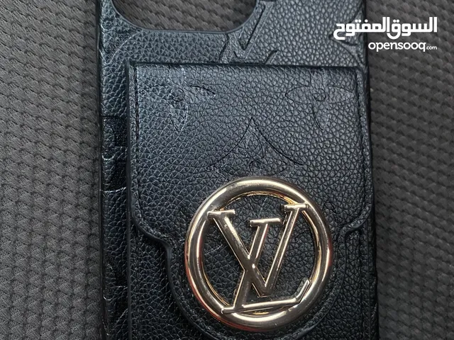 حافظة ايفون 16 برو ماكس اسود مع حافظة هويات جلد