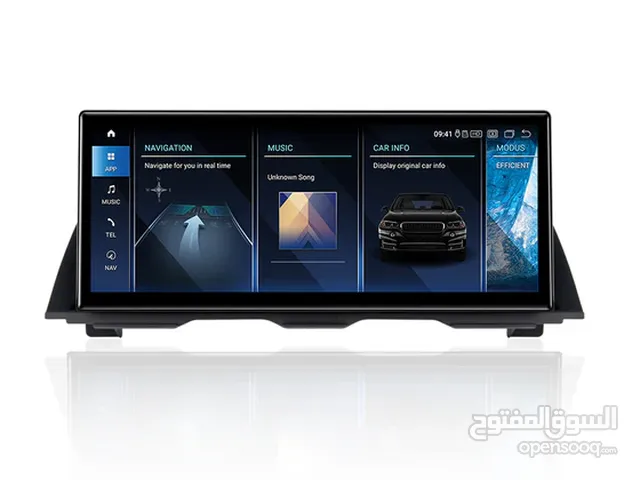 شاشة 12.3PEMP بوصة فائقة النحافة، لاسلكية،تدعم نظام Carplay،و Android Auto لسيارة BMW فئة 5-F10 NBT