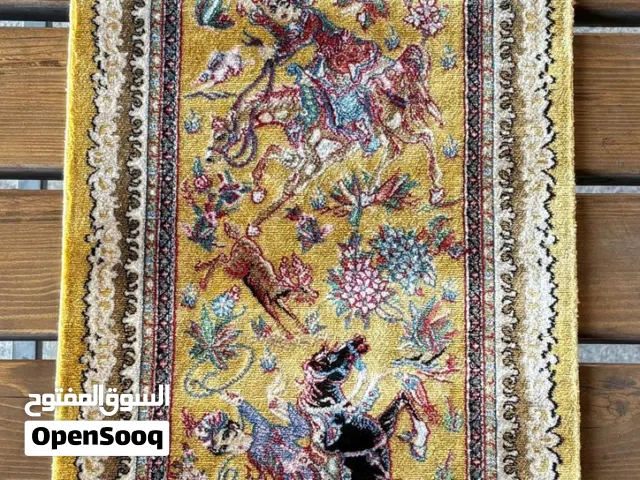 سجادة حرير إيرانية فاخرة – تصميم أنيق