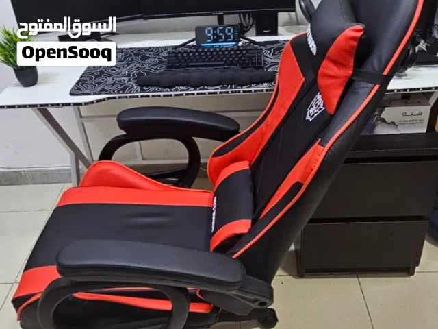 كرسي العاب جيمنج احمر واسود رخيص جدا