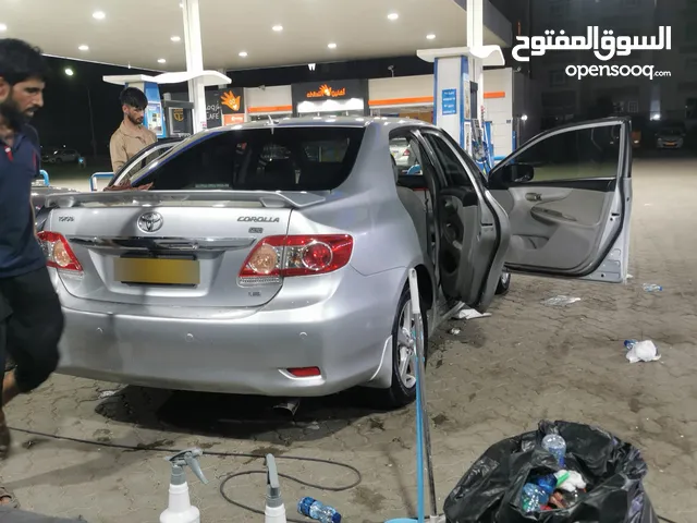 تويوتا كورولا موديل 2012 للبيع السياره مرخصة والسياره خليجية من وكاله عمان