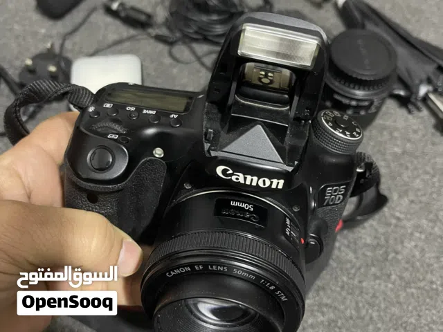 كانون 70D نظيفة كثير كثير استعمال بسيط