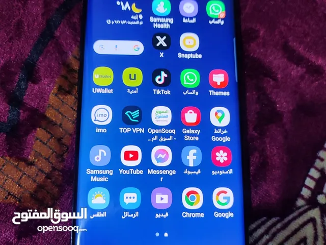 هاتف s9 بلس .بقمه الروعه للبيع او للبدل بهاتف ارخص للتواصل