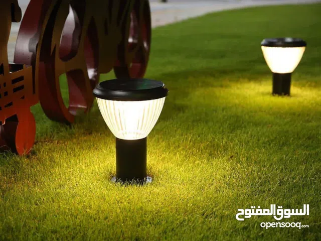 Outdoor solar wall and garden lights