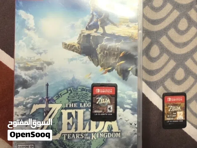 bundle: zelda tears of the kingdom and breath of the wild