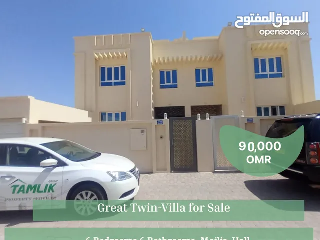 300m2 More than 6 bedrooms Villa for Sale in Muscat Al Khoud