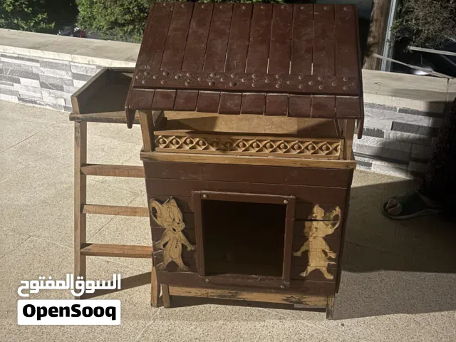 منزل للقطط ولتر بوكس مع بوكس نقل