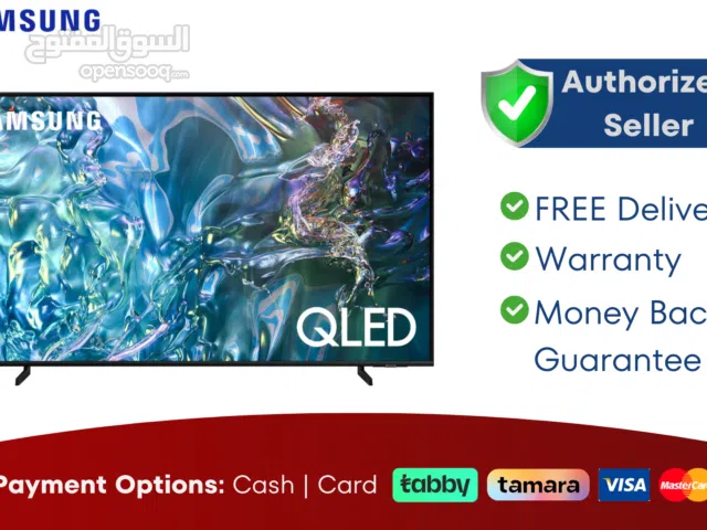 Samsung 55" Smart QLED TV - 4K, 55Q60D