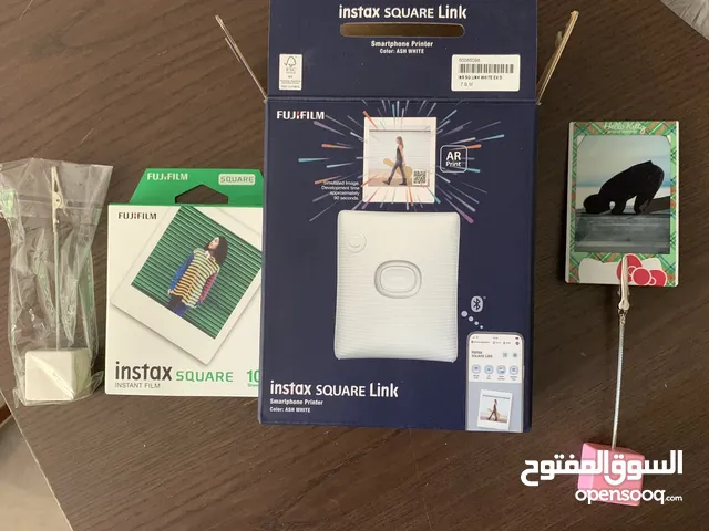 Instax Square link smartphone printer + film+ picture holder x 2