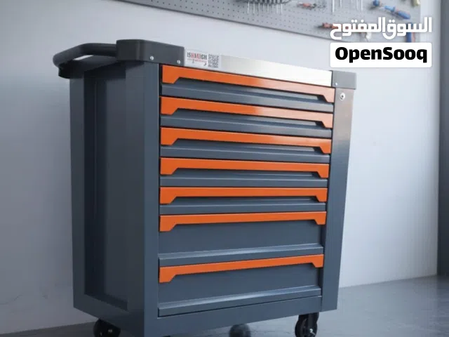 طاولة عده   بسماكة حديد عالية   7 جرارات