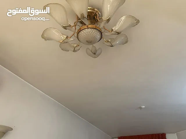 للبيع ثريات عدد اربعة+ اربعة براكيتات