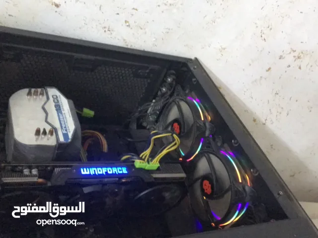 جهاز كميوتر البيع المواصفات المعالج Intel(R) Core(TM) i7-8700 CPU  كرت شاشا gtx960ti4g 16رام تخزي