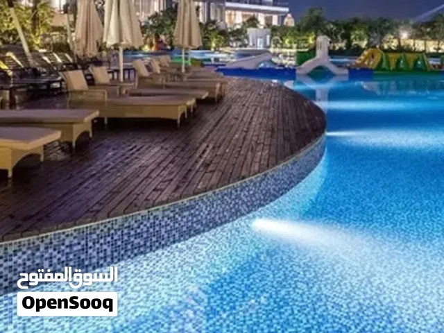 مصباح حمام سباحة LED عالي الطاقة مع جهاز تحكم عن بعد بفضاء لوني ار جي بي سي بتصنيف IP68 لمقاومة المي