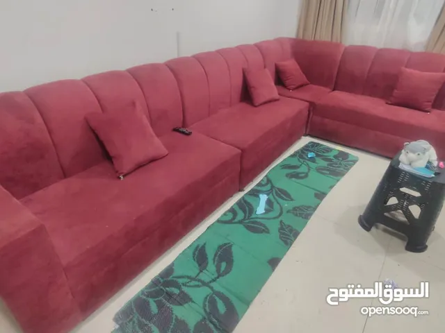 King Size Bed-40BD with mattress, Shoe Rack - 15BD, Sofa-50BD 7-seater, TV Unit-20BD, Table Chair