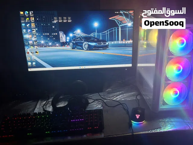 السعر مكتوب تحت المواصفات i5-14400F - 32Giga ram- 6G VGA كمبيوتر العاب تصميم بثوث