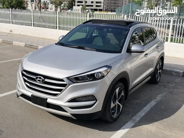 Hyundai Tucson 2018 Panorama 1.6cc توسان بانوراما فل اوبش دفع رباعي مقاعد جلد بصمة شنطة كهربائية