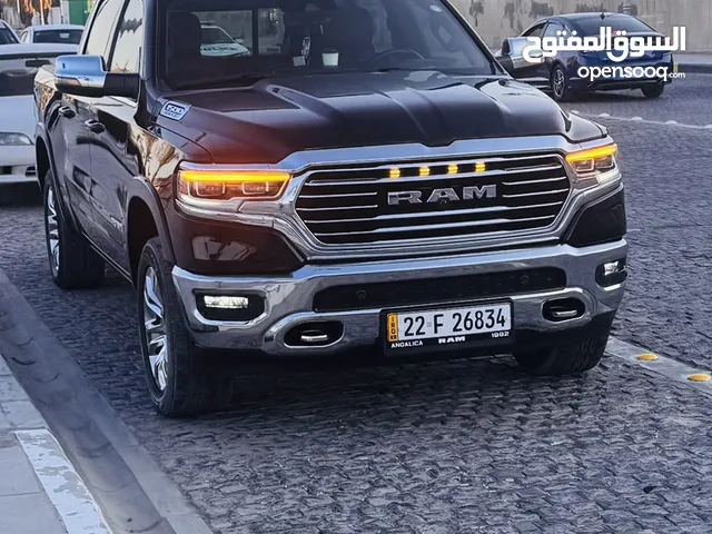 RAM 1500 LIMITED LONG HORN رام 1500 لمتد لونك هورن . الموديل : 2023 . (خليجي) ضمان شركة هارلم