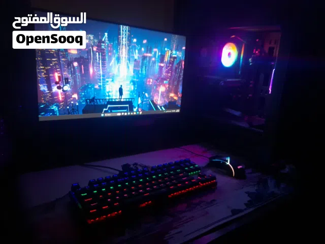 ست اب جيمنج كامل للبيع تقريبا كل القطع جديدة بالكرتون مالها نظيفة جدا