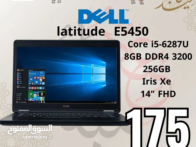 laptop latitude  E5450 Ci5-6  لابتوب ديل كور اي 5 الجيل السادس