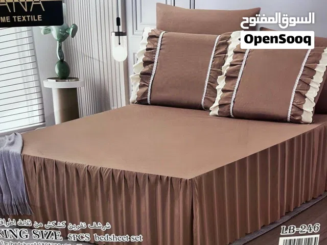 شرشف نفرين قماش قطني 5 قطع