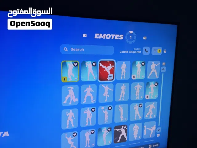 حساب فورت للبيع