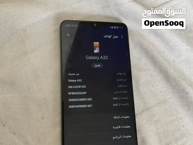 Samsung A32 126 جيجا ذاكرة