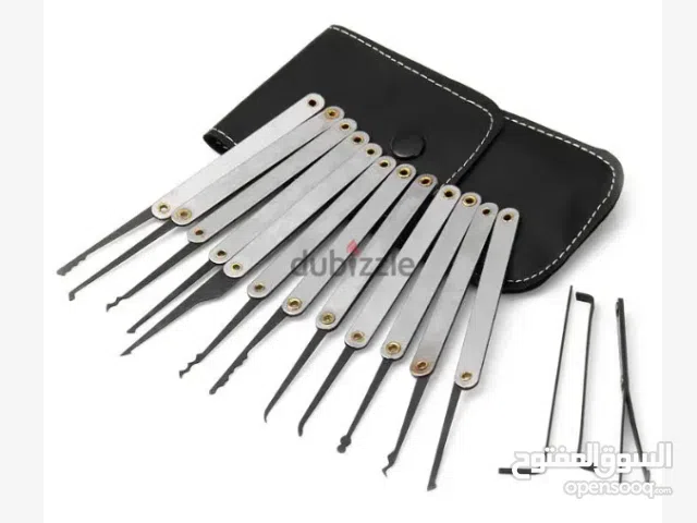 Professional lock pick set to unlock key lock, oadlock and any door