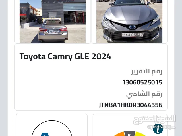 تويوتا كامري 2024 ليثيوم اوتو سكور 100/100 A+ فل كامل عداد 9 الاف كيلو