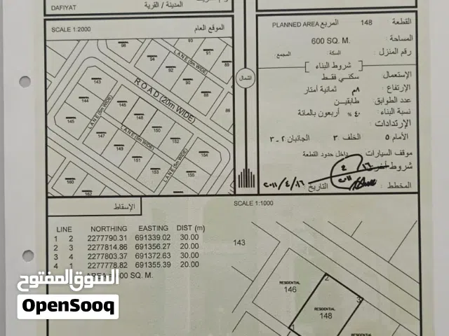 Residential Land for Sale in Al Sharqiya Masira