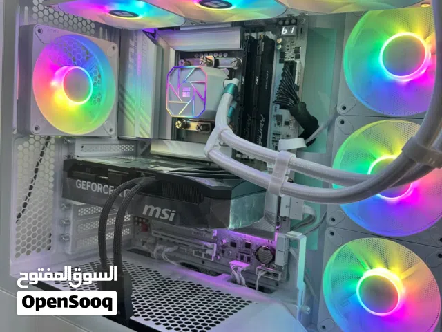 Intel Ultra 265KF+32GB+RTX 5070 جهاز جديد
